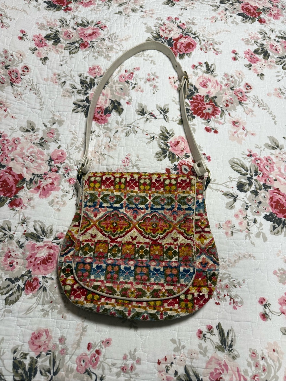 Vintage tapestry bag